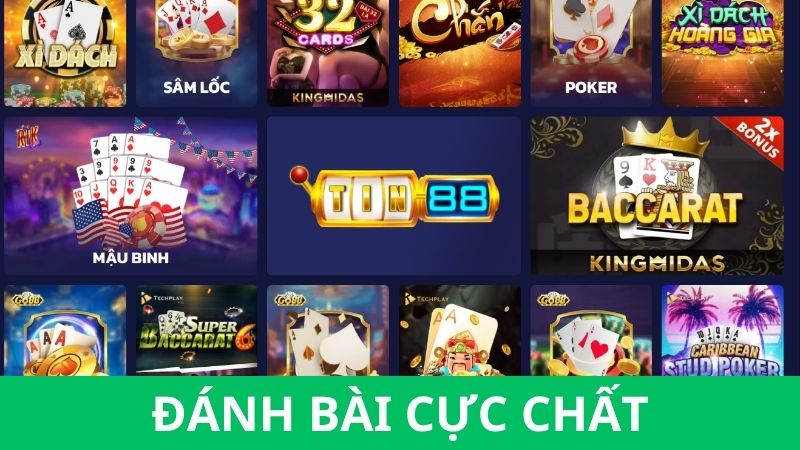Game đánh bài Tin88 siêu nổi bật
