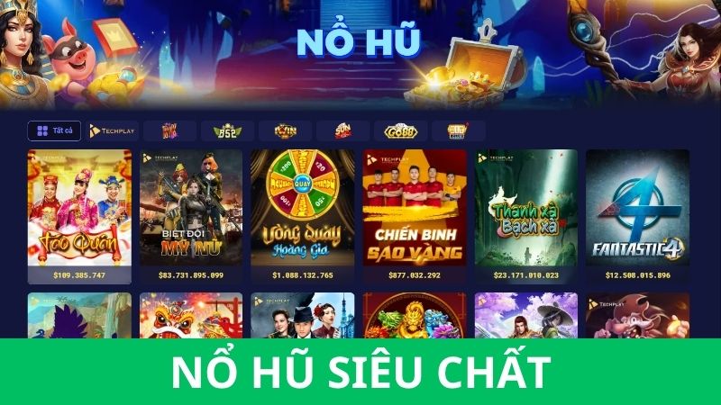 Review kho game Tin88 - Nổ hũ siêu nhiệt