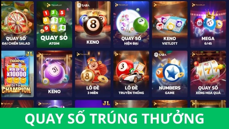 Review kho game Tin88 - Sảnh quay số cực chất